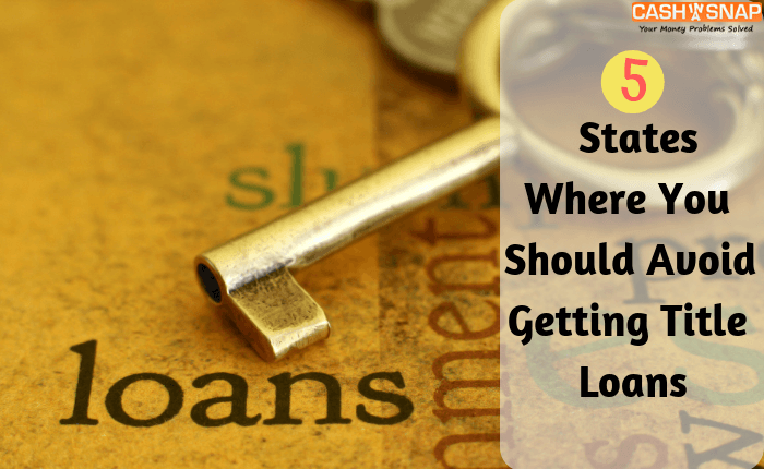 States Where You Should Avoid Getting Title Loans